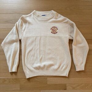 Nutmeg | Washington Redskins Member Club Knit Crewneck Sweater | Size: Medium